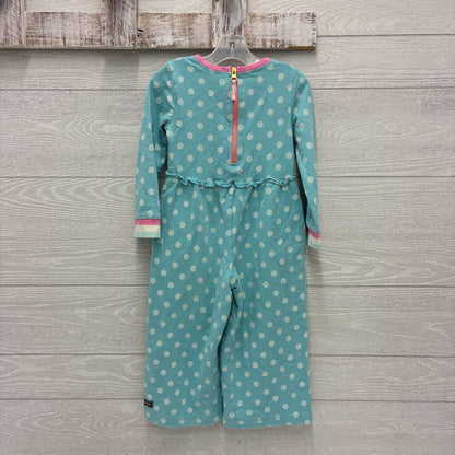 Girls Polka-Dot Jumpsuit