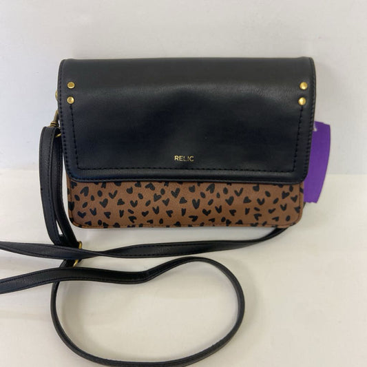 Leopard Heart Crossbody Purse