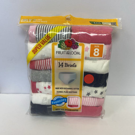 Girls 8-Pack Briefs *NEW*