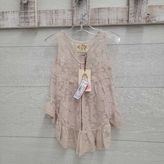 Girls Lace Open Layering Vest *NEW*