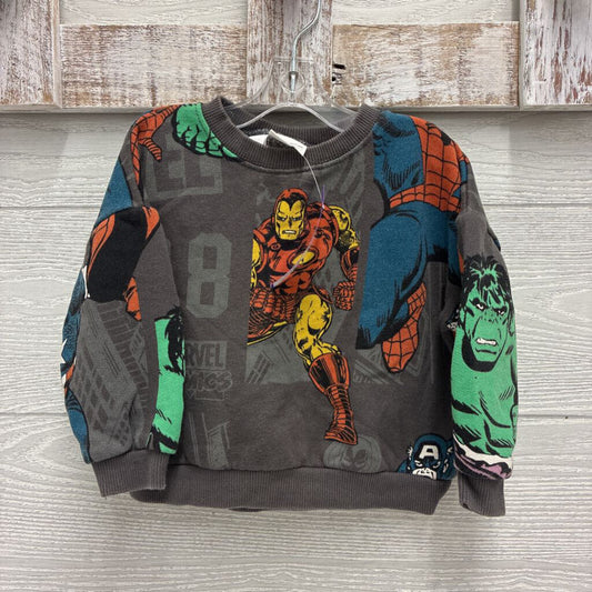 Boys Marvel Crew Sweatshirt