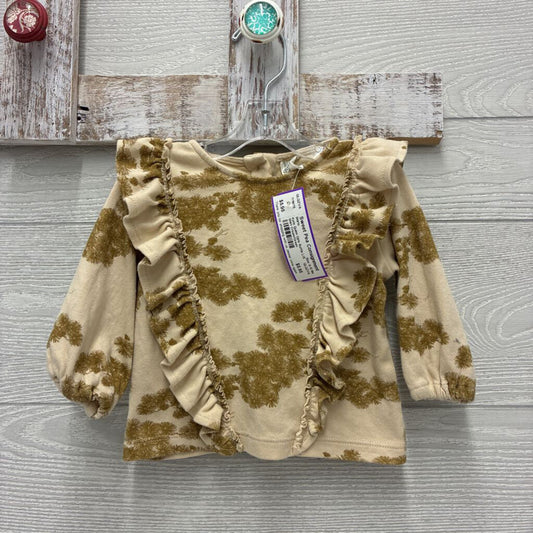 Girls Ruffle L/S Shirt