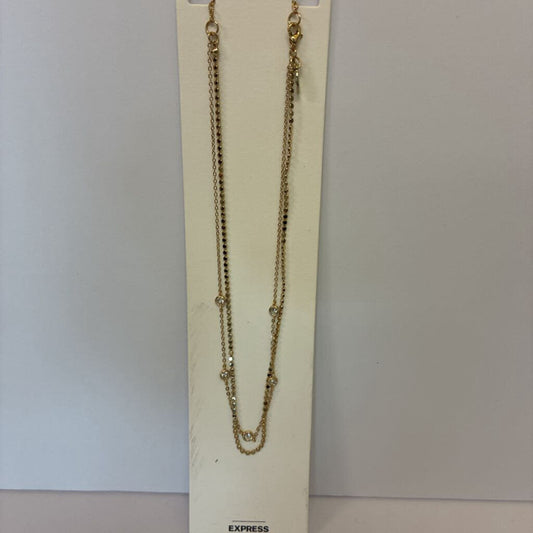 CZ & Link Double Necklace