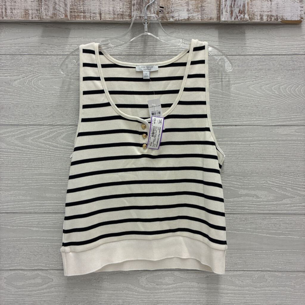 Women Striped Sweater Vest *NEW*
