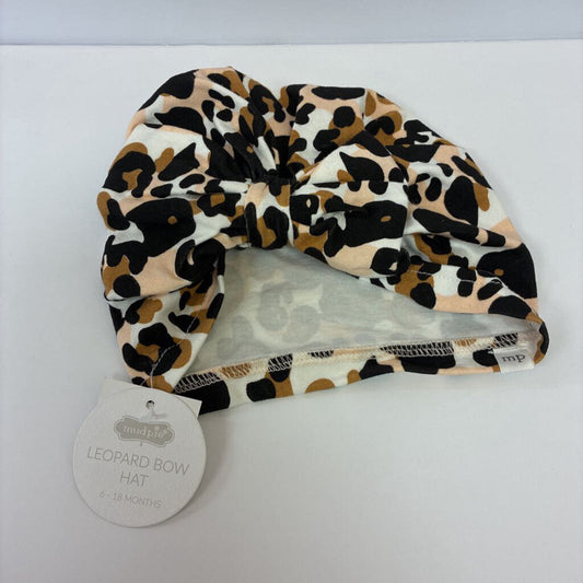Girls Leopard Bow Hat *NEW*