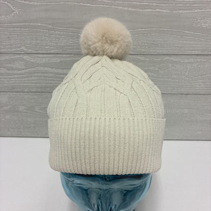 Cable Knit Pom Pom Beanie Hat *NEW*