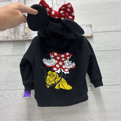 Girls Minnie Mouse Hoodie