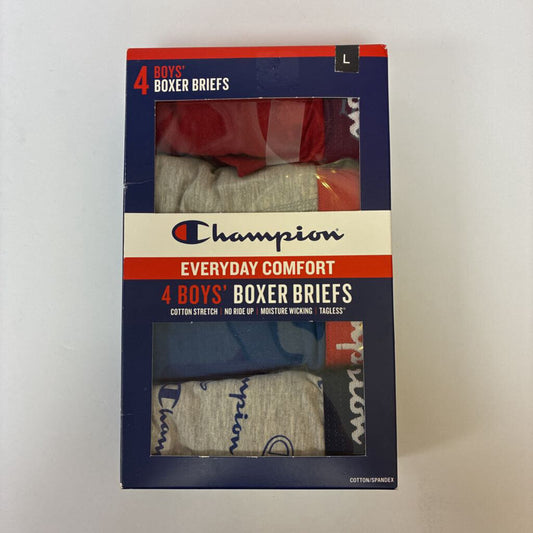 Boys Cotton Boxer Briefs - 4 Pack *NEW*