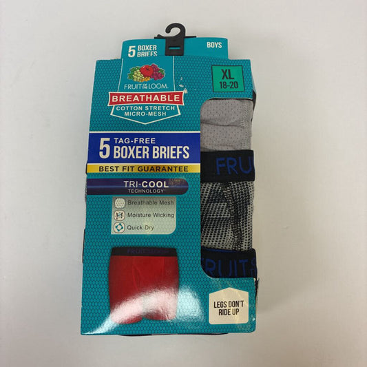 Boys Cotton Boxer Briefs - Pack of 5 *NEW*