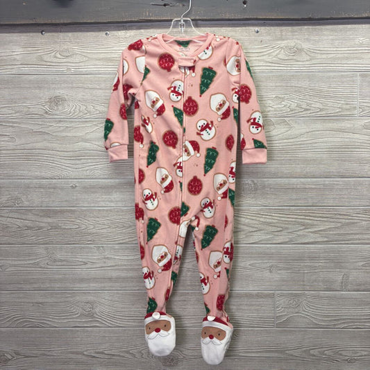 Girls Fleece Footed Sleeper