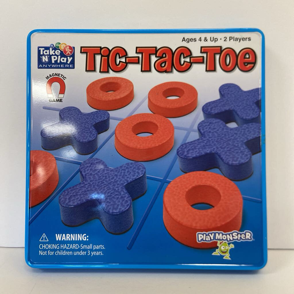Take & Play Tic-Tac-Toe Game