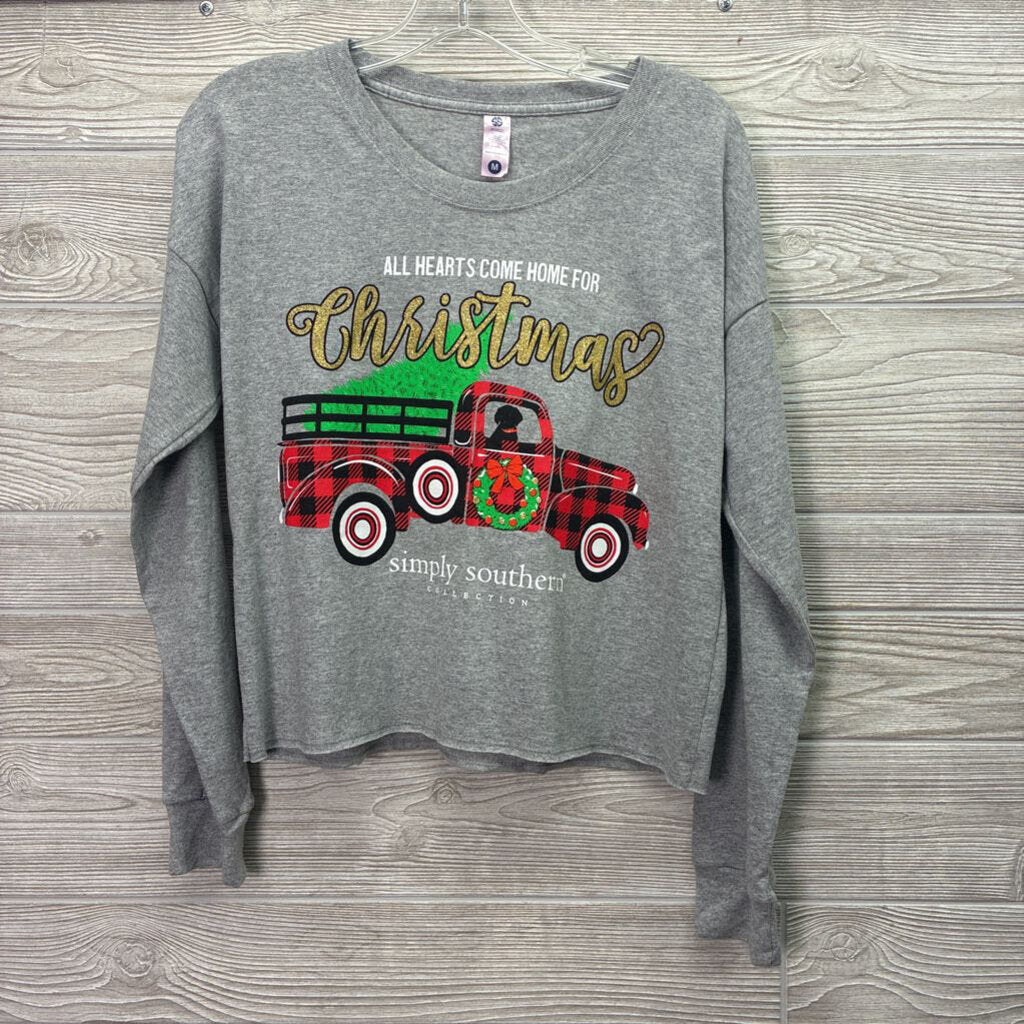 Womens L/S Oversized Graphic Tee