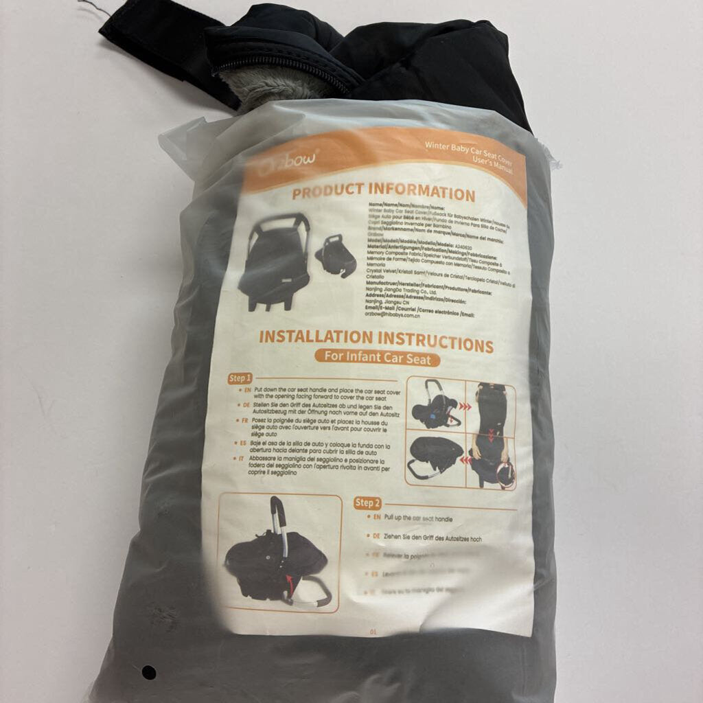 Winter Baby Car Seat Cover *NEW*