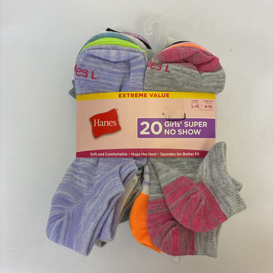 Girls No-Show Socks - Pack of 20 *NEW*