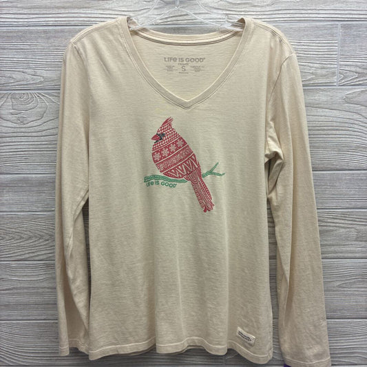 Womens V-Neck L/S Graphic Tee