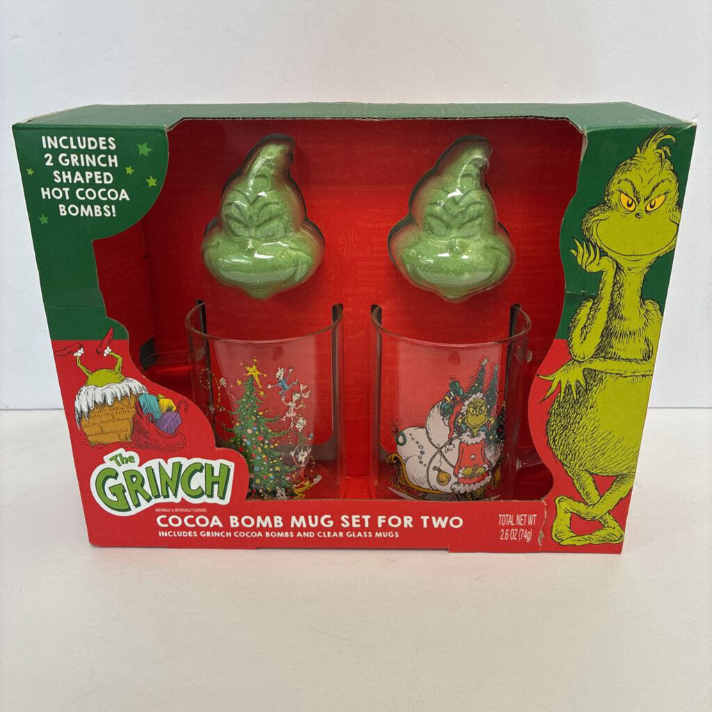 The Grinch Cocoa Bomb Mug Set *NEW*