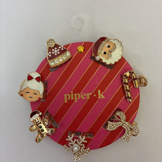 Girls Mini Metal Hair Clips Set *NEW*