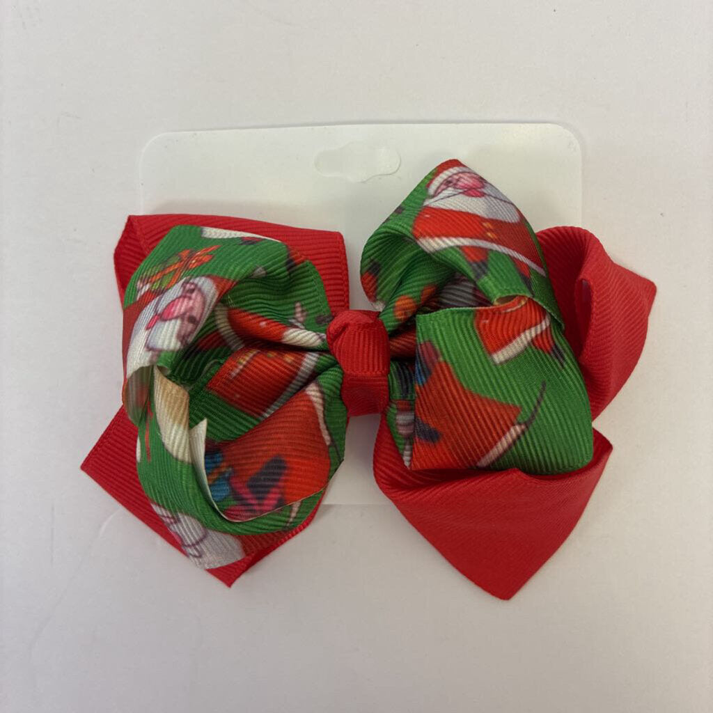Girls Santa Hair Bow *NEW*