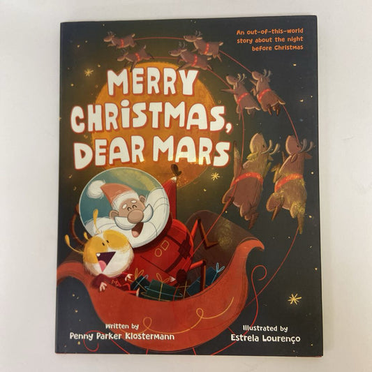 Merry Christmas Mars HC Book *NEW*