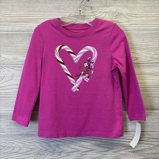 Girls L/S Candy Cane Shirt