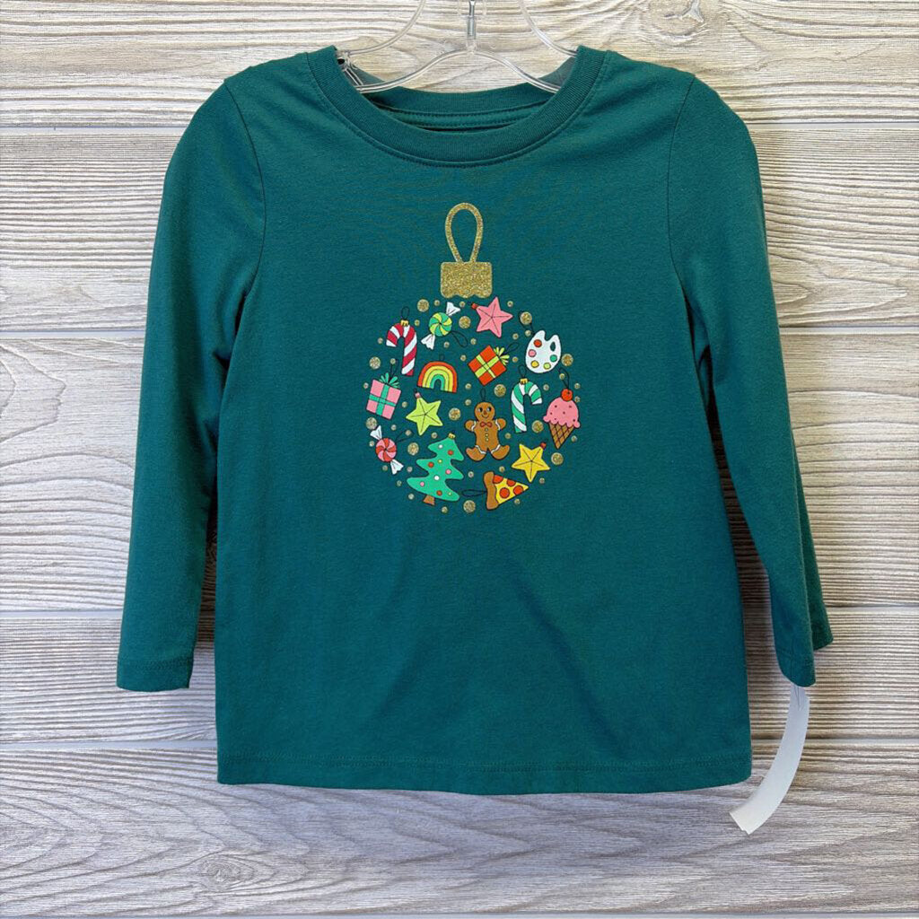 Girls L/S Holiday Shirt