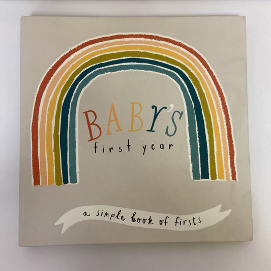 Baby's First Year Book *NEW*