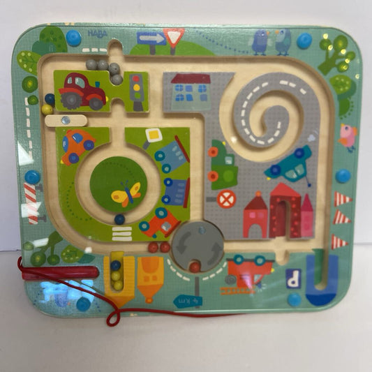 Town Maze Magnetic Board