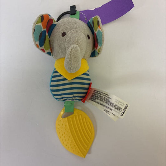 Plush Elephant Rattle Toy