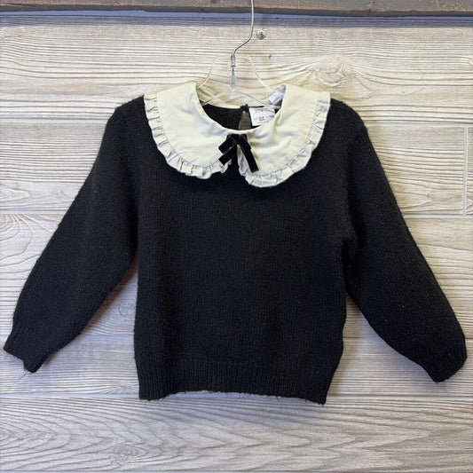 Girls Sweater with Collar