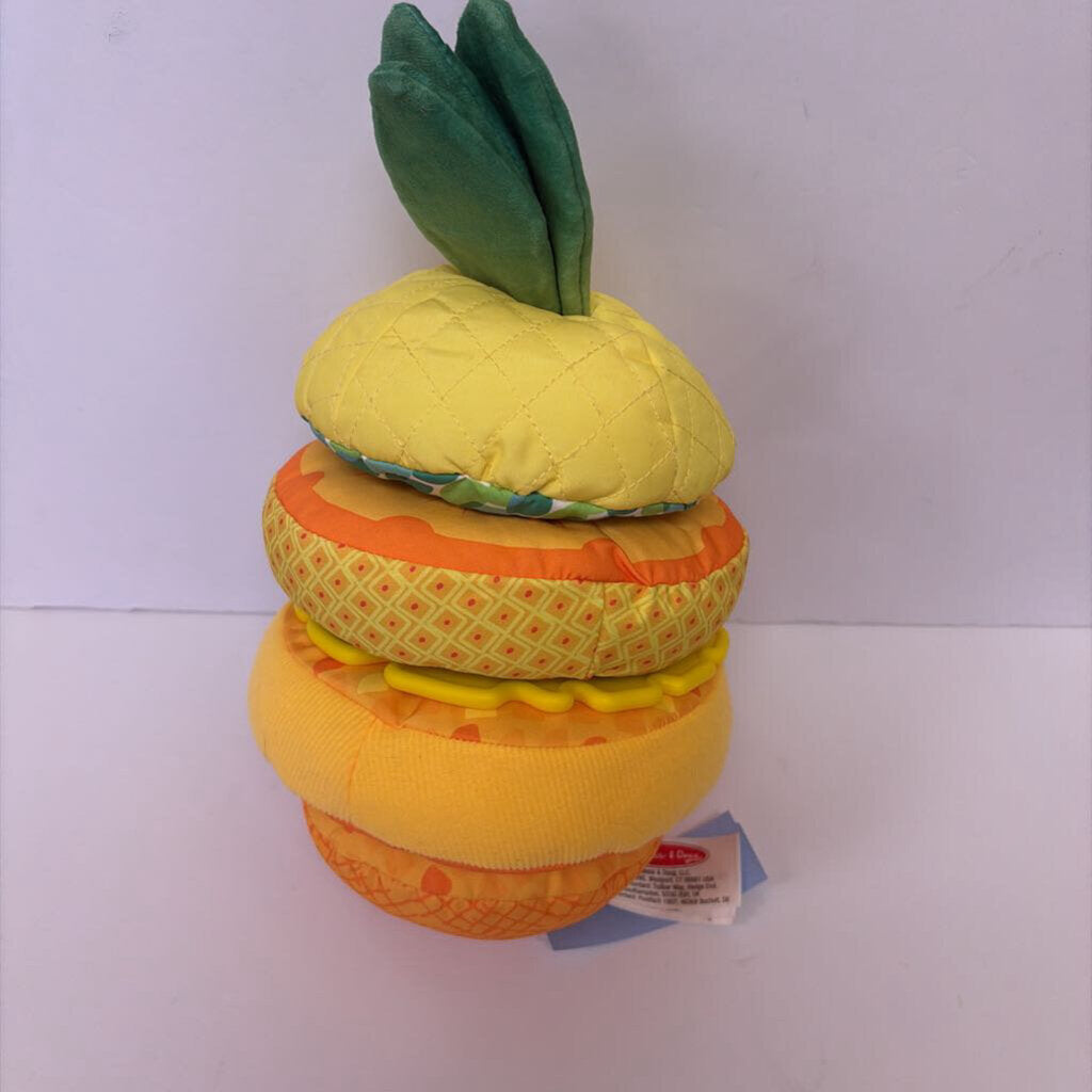 Multi Sensory Pineapple Stacking Toy