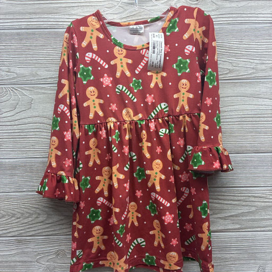 Girls Gingerbread Dress