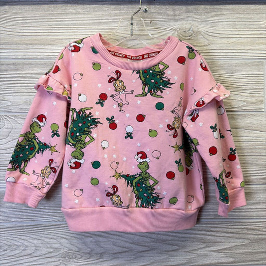 Girls GRINCH Crew Sweatshirt