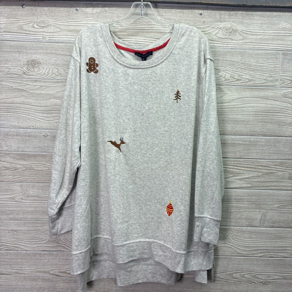 Womens Cozy Soft Sequin Crew *NEW*