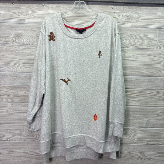 Womens Cozy Soft Sequin Crew *NEW*