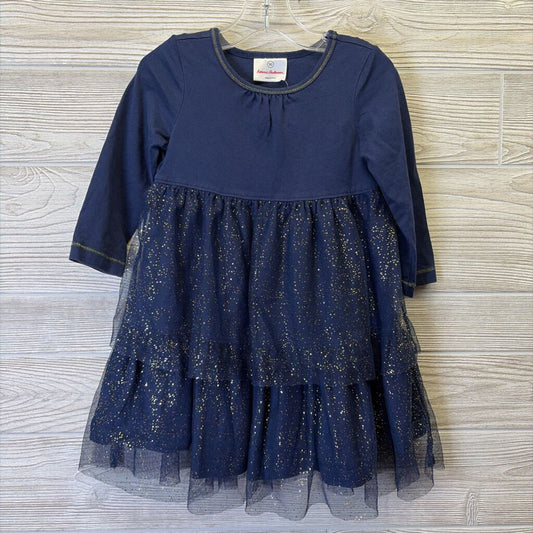 Girls Sparkly Tulle Skirted Dress