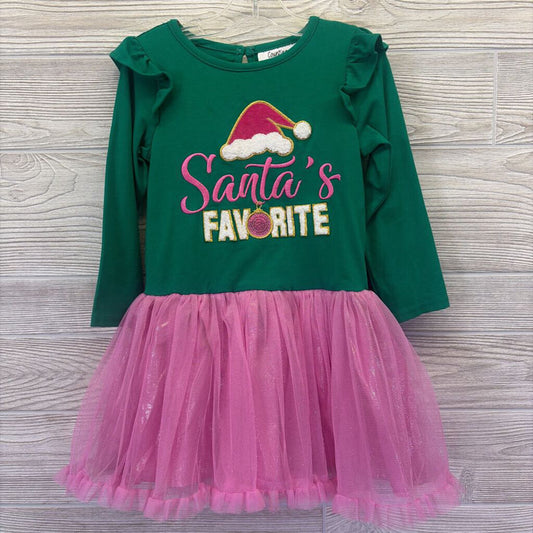 Girls Embroidered Tulle Dress