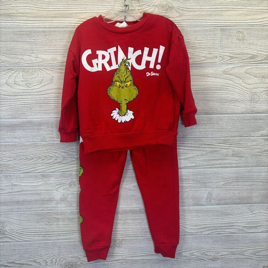 Childrens GRINCH Joggers & Crew Set