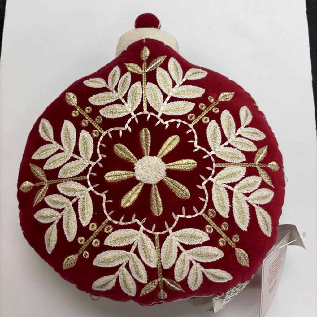 Embroidered Toss Pillow *NEW*