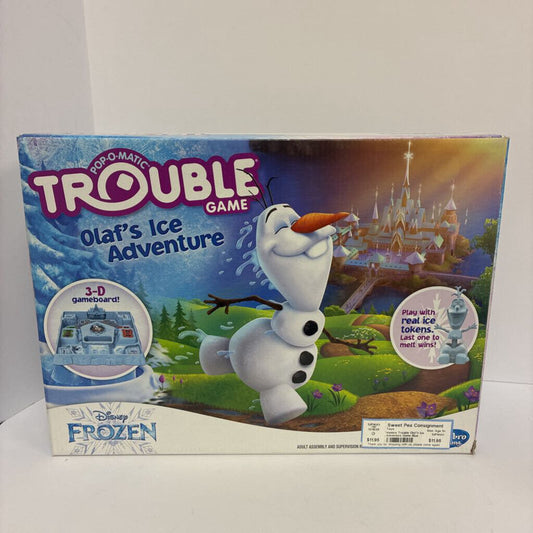 Trouble Olaf's Ice Adventure Game