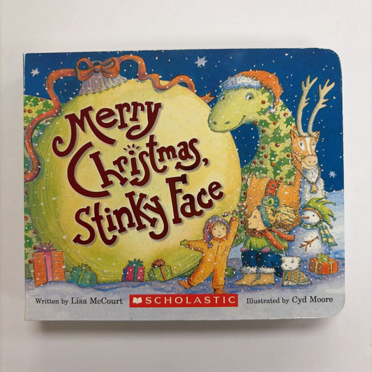 Merry Christmas Stinky Face - HC Book