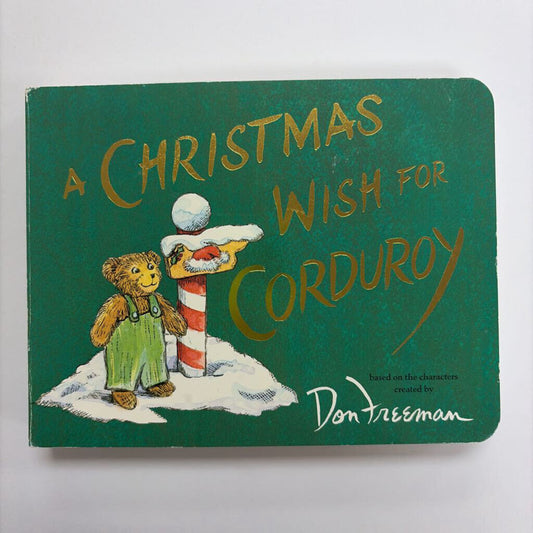 A Christmas Wish for Corduroy - HC Book