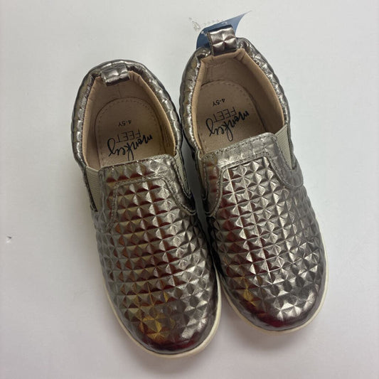 Girls Slip-On Metallic Shoes