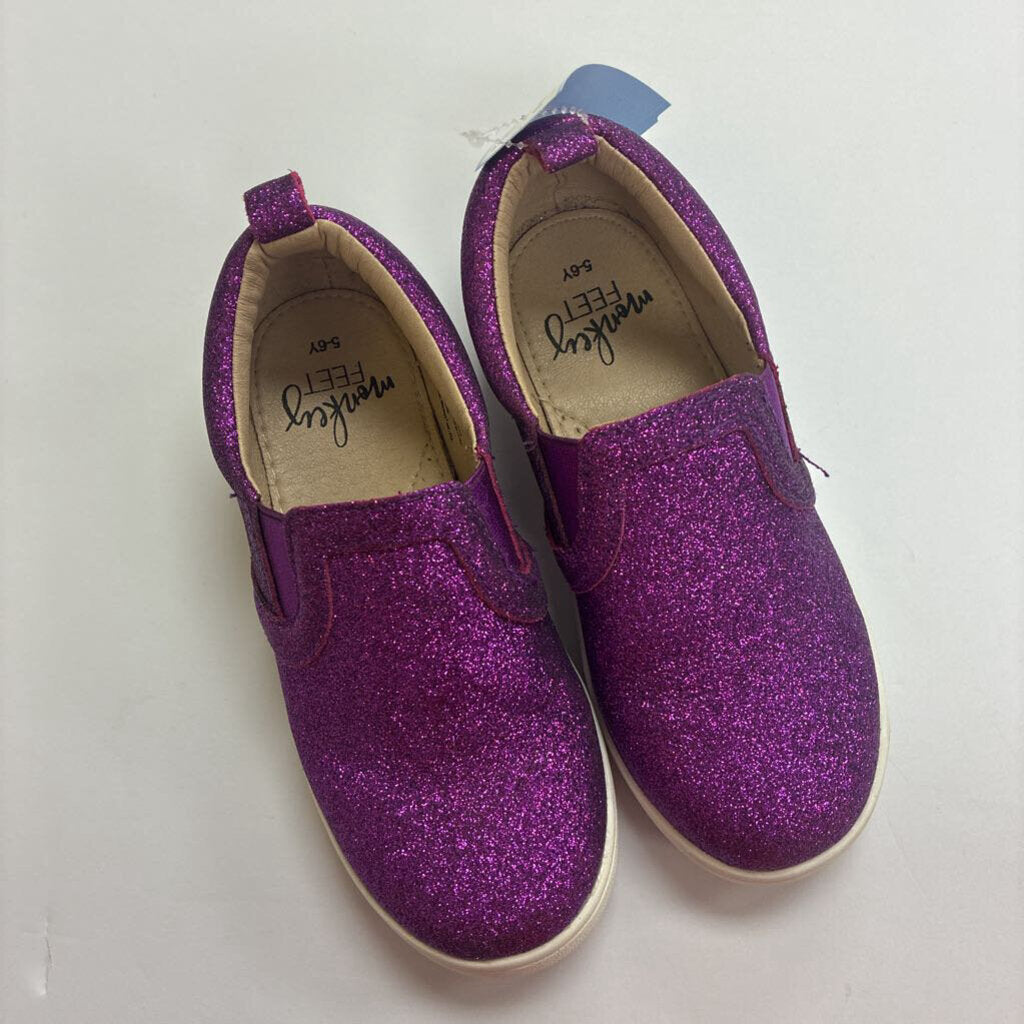 Girls Glittery Slip-On Shoes