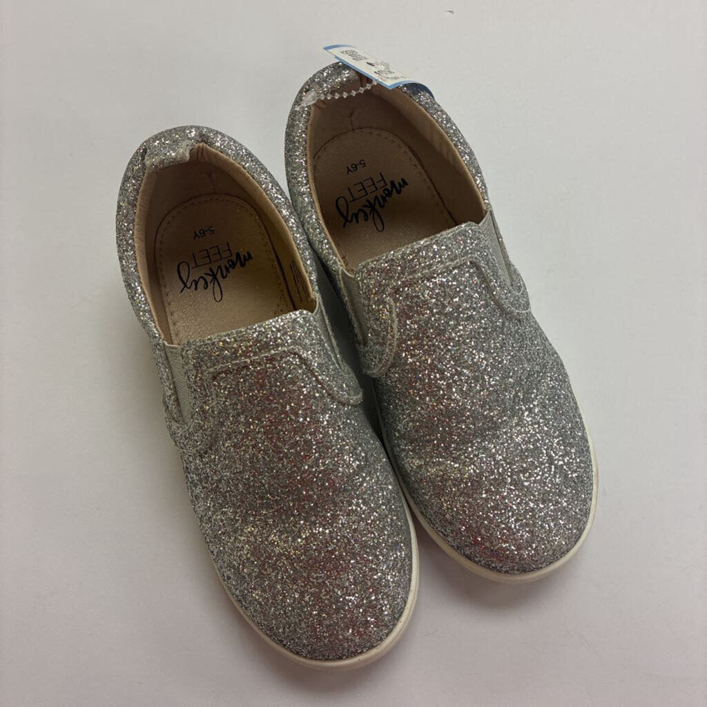 Girls Glittery Slip-On Shoes